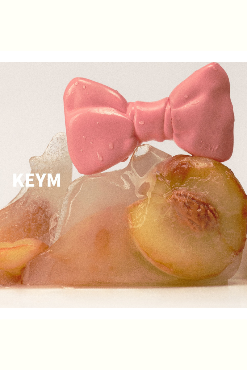 【 5/21收單 】KEYM by Kim LIP GLOW BOW 蝴蝶結唇釉吊飾 韓國