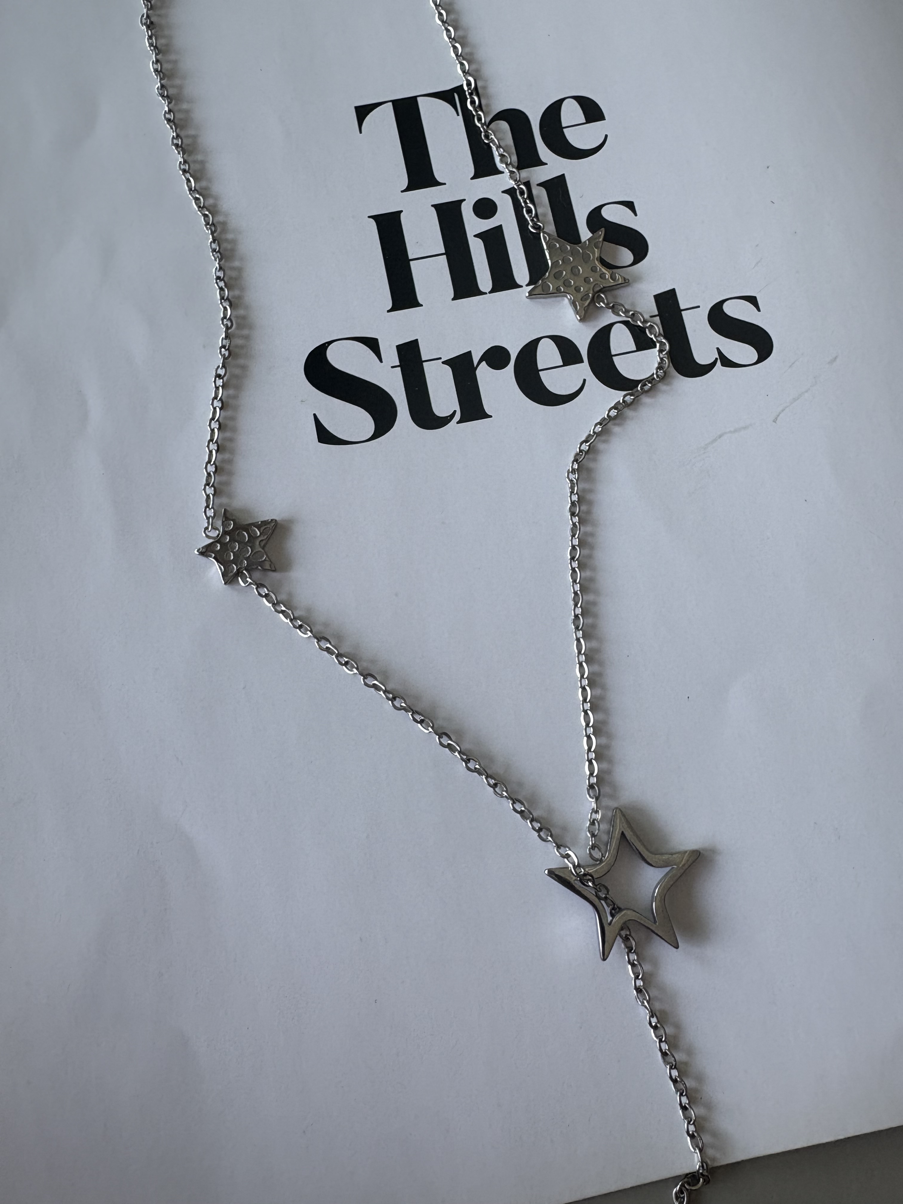 original long star necklace