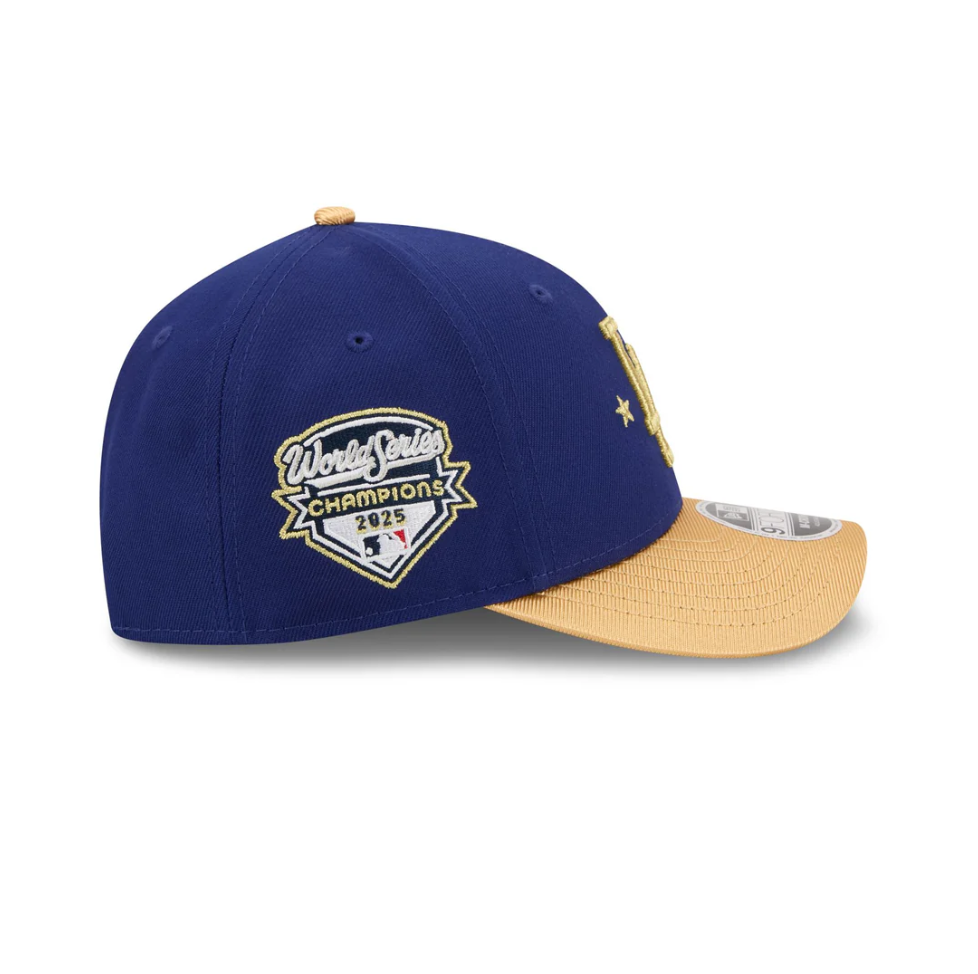 MLB帽子Los Angeles Dodgers 洛杉磯道奇 2026 冠軍帽 連霸 開幕戰 Gold Collection 金字電繡 老帽 New Era 9FORTY M-Crown 可調式 全新