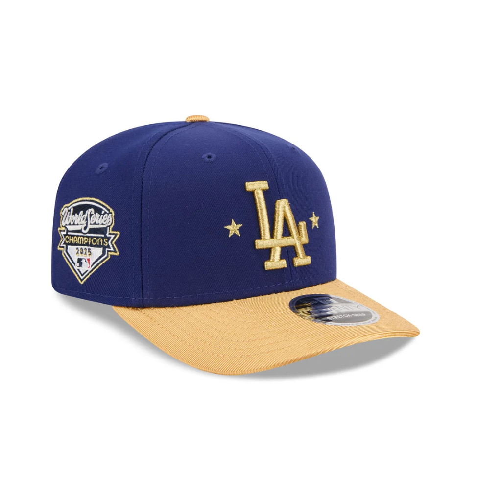 MLB帽子Los Angeles Dodgers 洛杉磯道奇 2026 冠軍帽 連霸 開幕戰 Gold Collection 金字電繡 老帽 New Era 9SEVENTY 可調式 全新