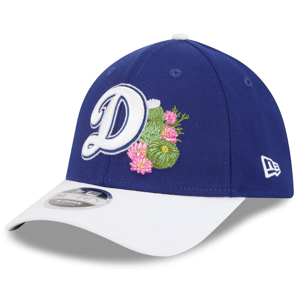 MLB帽子 Los Angeles Dodgers 洛杉磯道奇 春訓藍 FL26 老帽 New Era M-Crown 39THIRTY  鬆緊帽 全新