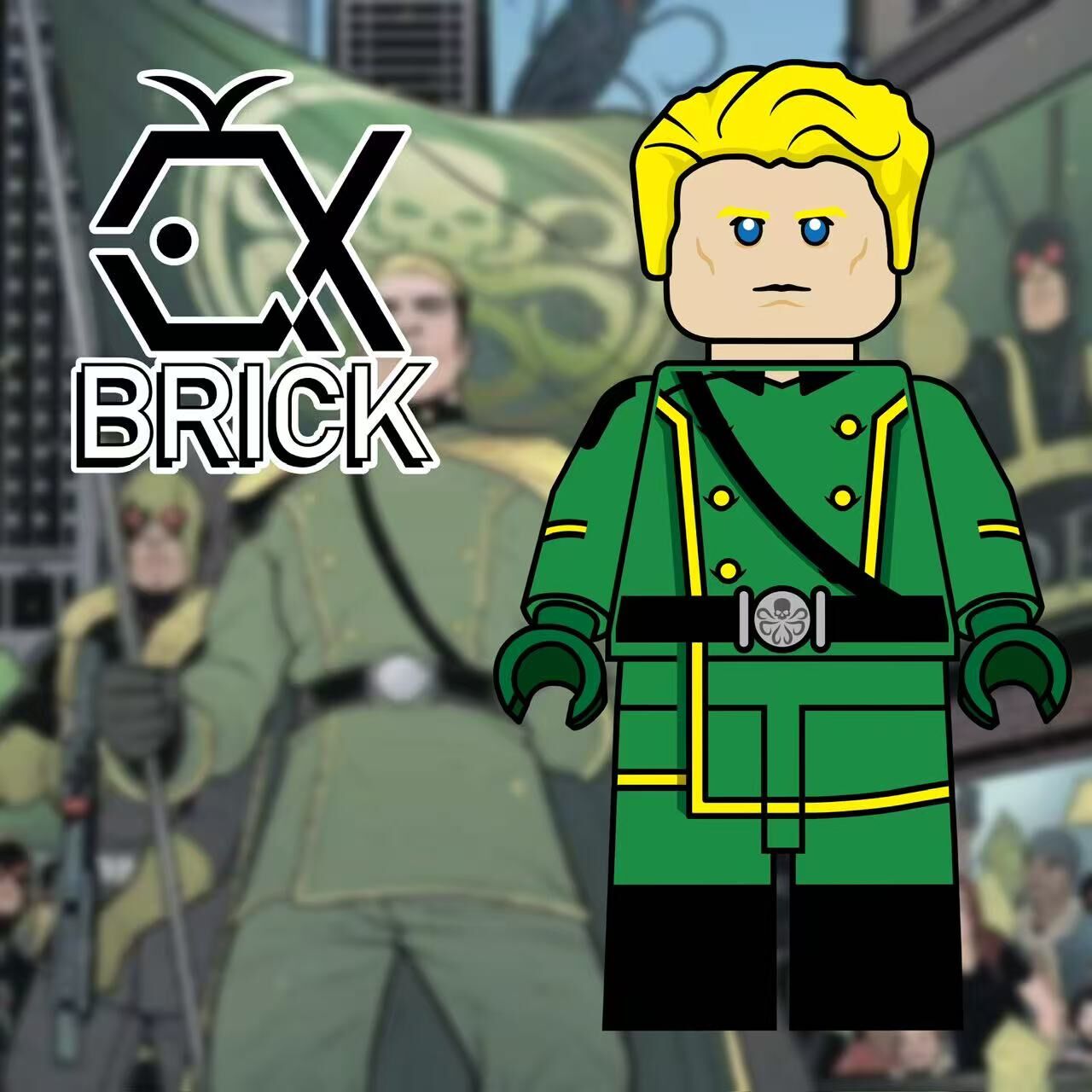 【QX Brick】 九頭蛇隊長