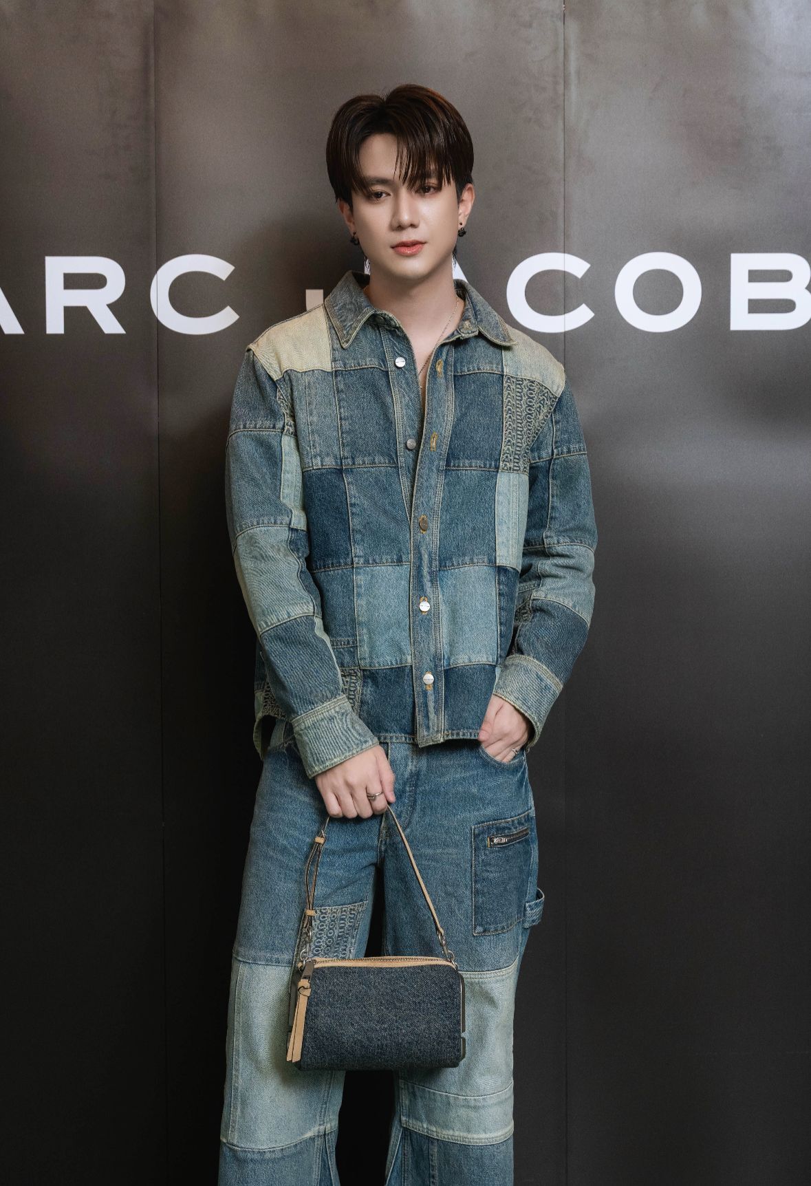 【預購】Marc Jacobs H051469牛仔單肩包