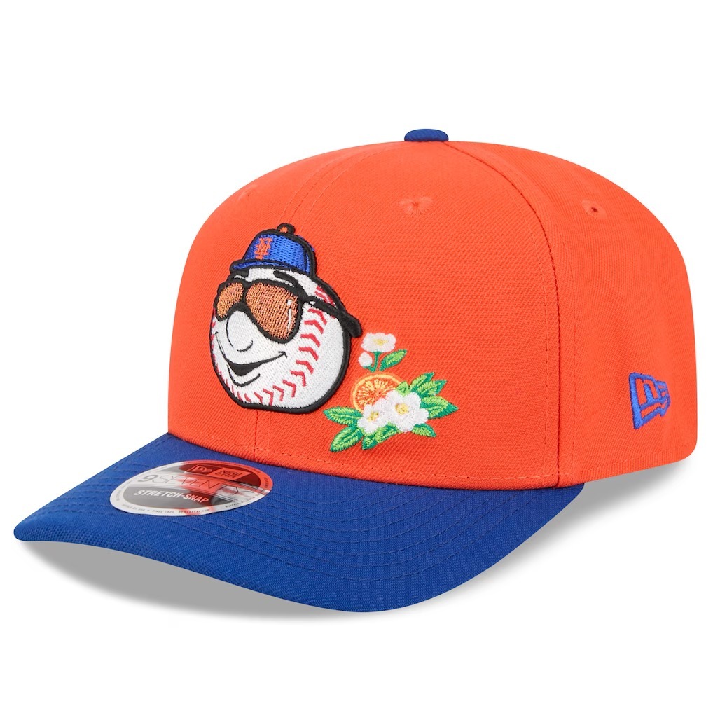 MLB帽子 New York Mets 紐約大都會 春訓橘 FL26 老帽 New Era 9SEVENTY 可調式 全新