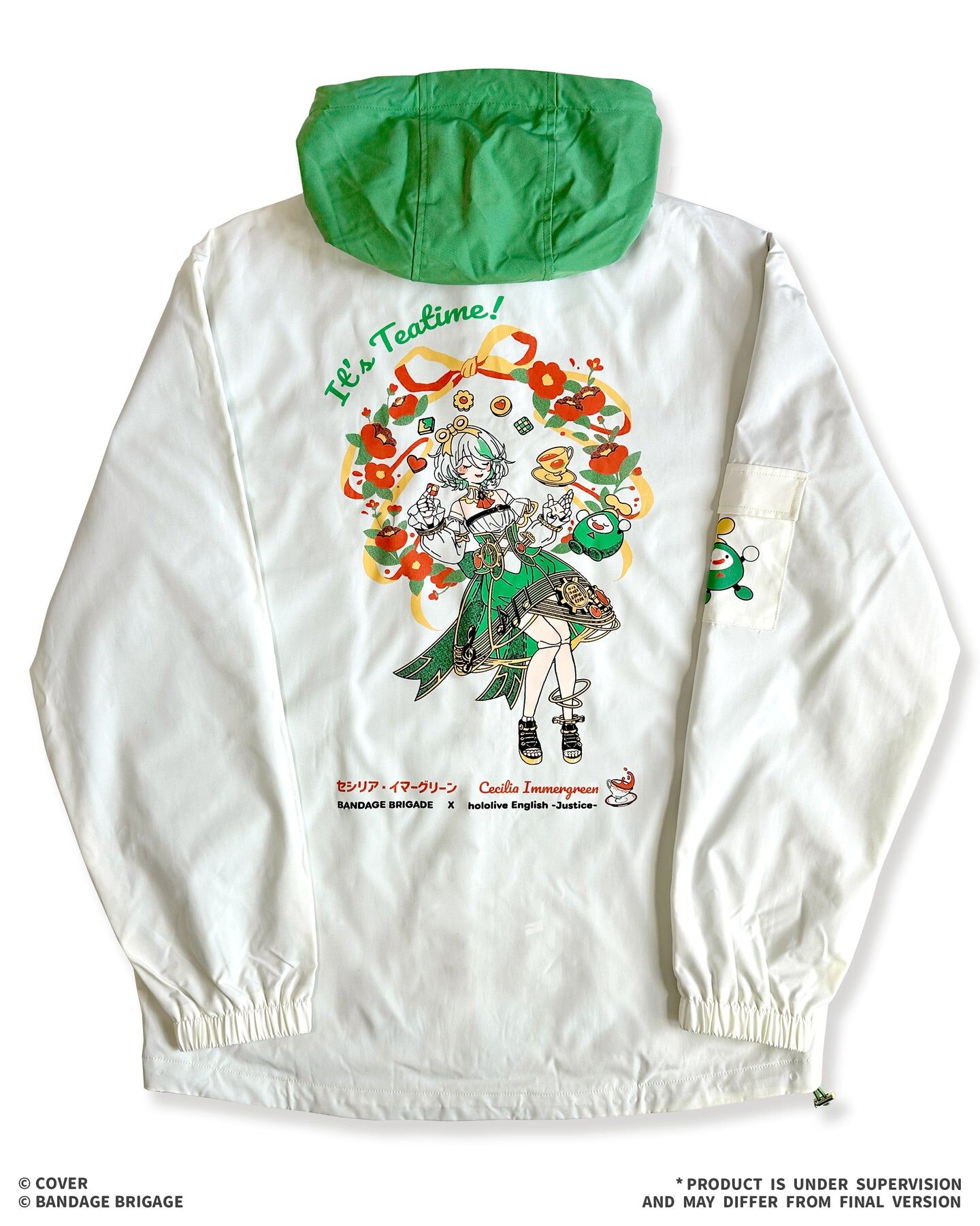 「官品代購」Bandage Brigade x hololive English -Justice- Official Collaboration with Cecilia Immergreen🍵  & Gigi Murin👧 #1