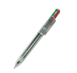 班馬牌 4C-T 透明桿四色按制原子筆 507098040