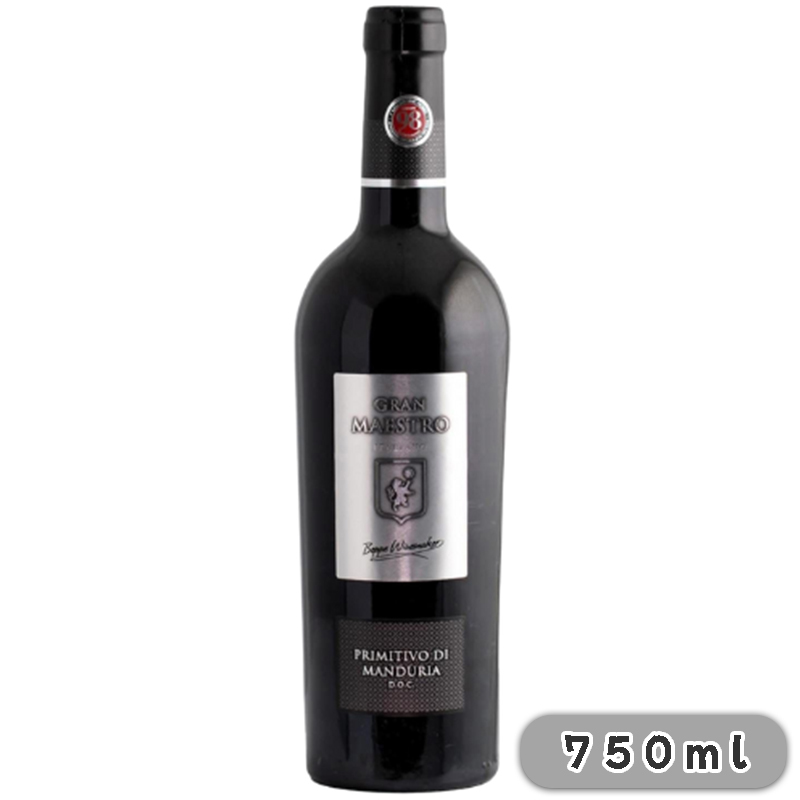 Gran Maestro DOC Primitivo Di Manduria 2023 750mL