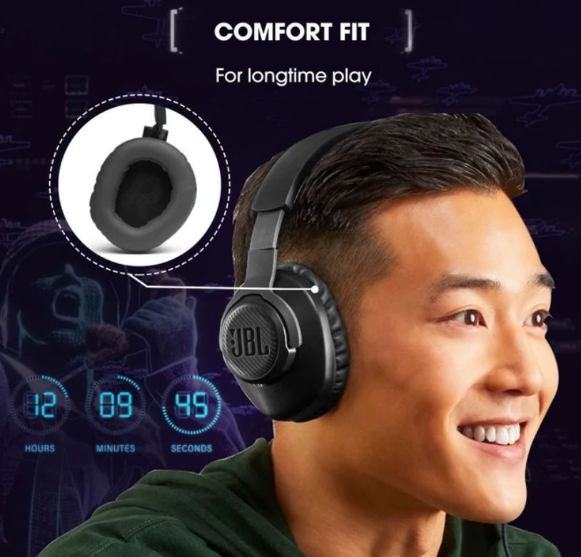 JBL Quantum 100 電競頭戴式耳機 T231 (2-3星期寄出)
