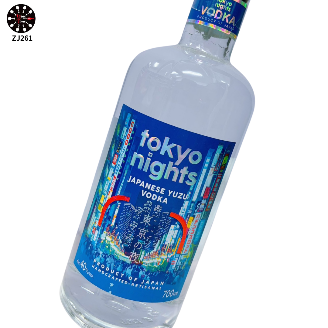 Tokyo Nights Japanese Yuzu Vodka  (無盒) 日本東京之夜工藝手工伏特加