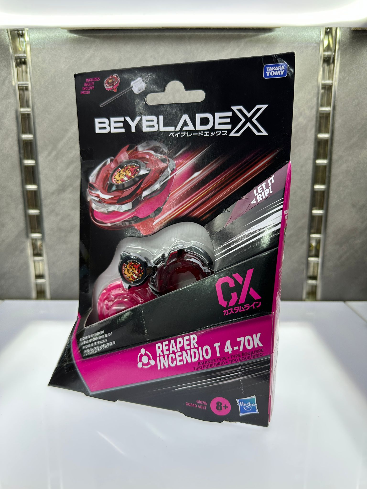 美版 BEYBLADE X 爆旋陀螺 死神無限 T 4-70K