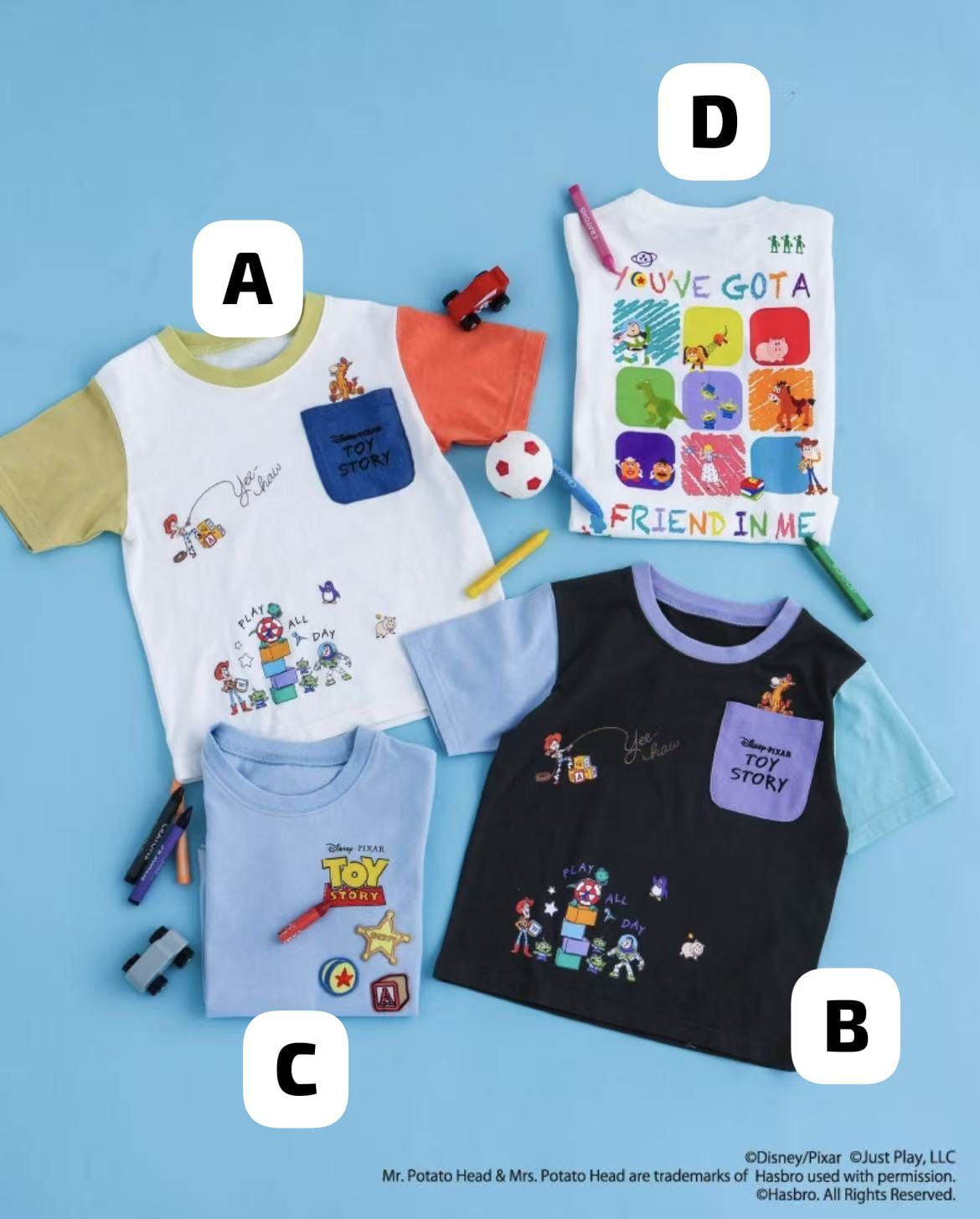 廠單 Toystory新款短袖