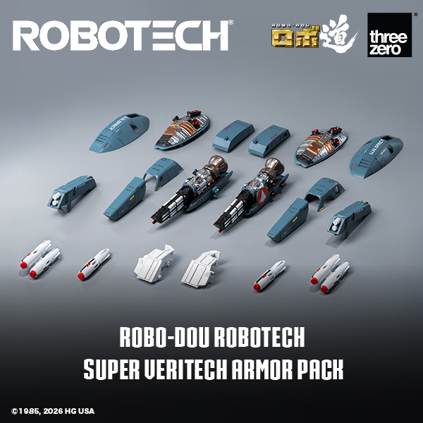 [預訂] threezero ROBO-DOU《超時空戰神》變形戰鬥機超級裝甲包