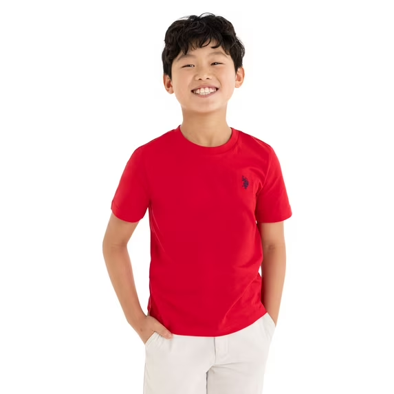 【預購】U.S. Polo Assn. H051507 男童圓領 T 恤