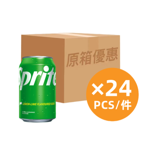雪碧330mlX24
