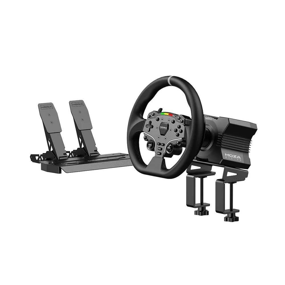 【超神組合】魔爪MOZA R5套裝+FSR2盤面+Playseat Trophy 羅技G聯名賽車架