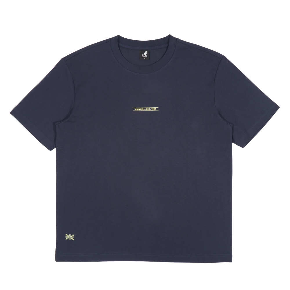 KANGOL 短T 深藍 經典 圓領 短袖 中性 6525101280