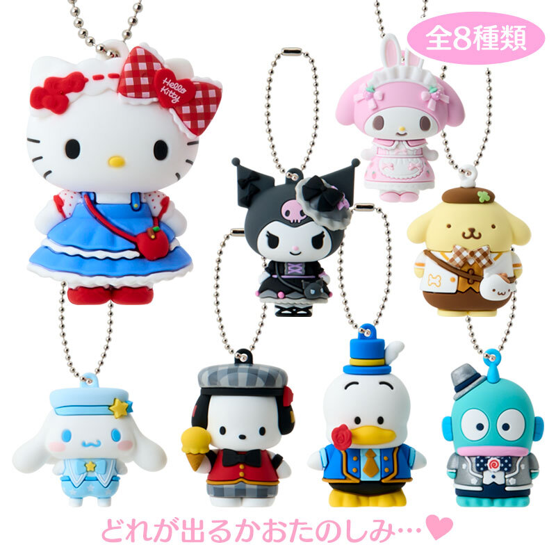 SANRIO CHARACTERS 公仔鑰匙扣 (Sanrio character ranking系列)