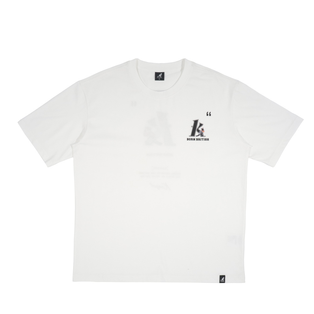 KANGOL 短T 白色 拳擊 袋鼠T 短袖 中性 6525101500