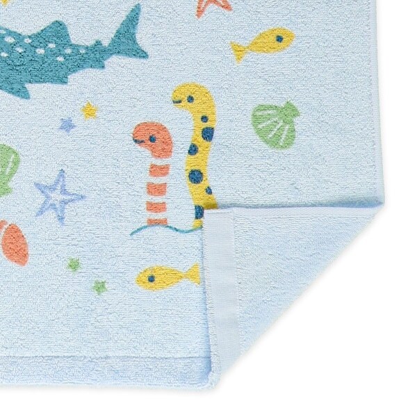 【Nishimatsuya】Soft Low-Twist Cotton Towel Blanket - Whale Shark