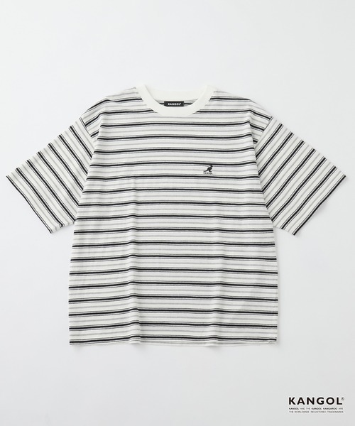日本 KANGOL x mono-mart Stripe T-Shirt [sc1416]
