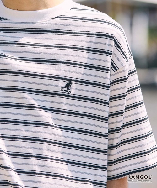 日本 KANGOL x mono-mart Stripe T-Shirt [sc1416]