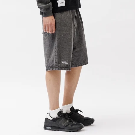 WTAPS 2026 BLUES STRAIGHT / SHORTS / COTTON. DENIM - BLACK PRE ORDER ITEM (預訂中)