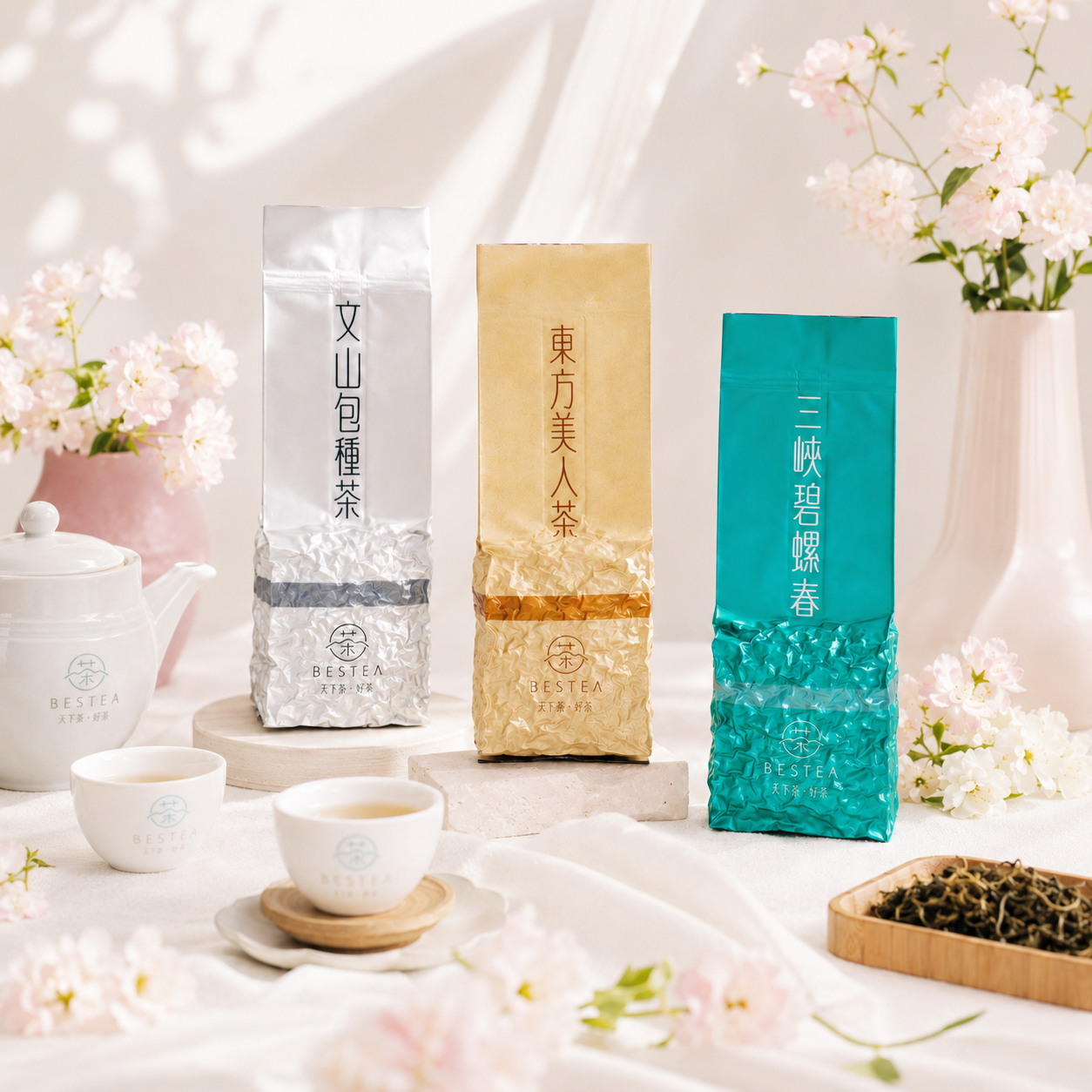 【 新品體驗組 】東方美人茶 𝙭 文山包種茶 𝙭 三峽碧螺春