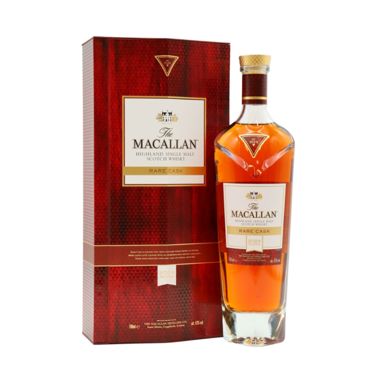 Macallan Rare Cask 2024 Highland Single Malt Scotch Whisky 700ml麥卡倫絢麗系列 奢想單一純麥威士忌 2024 (禮盒)