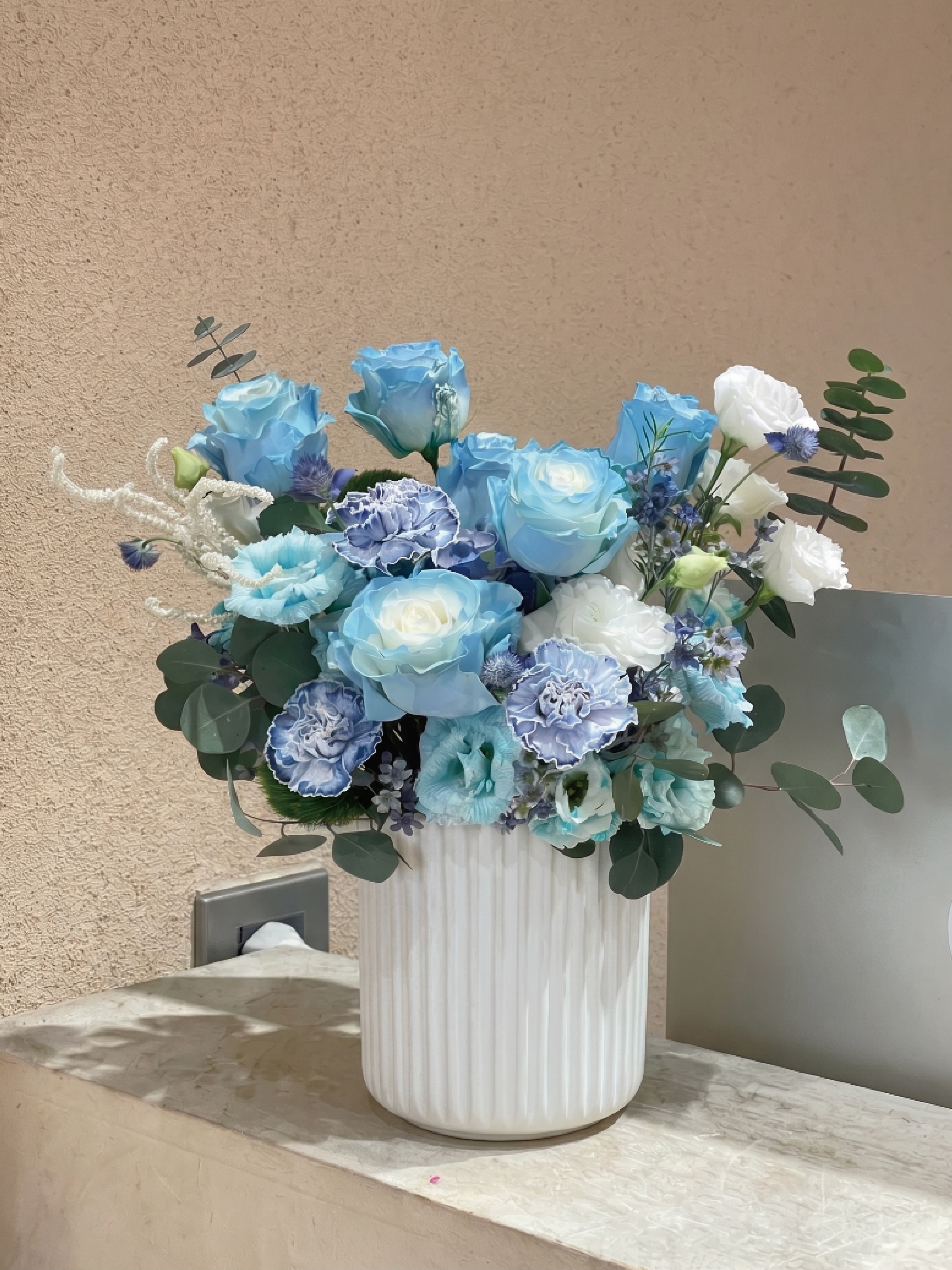 愛琴海之夏 鮮花盆花 開幕花禮