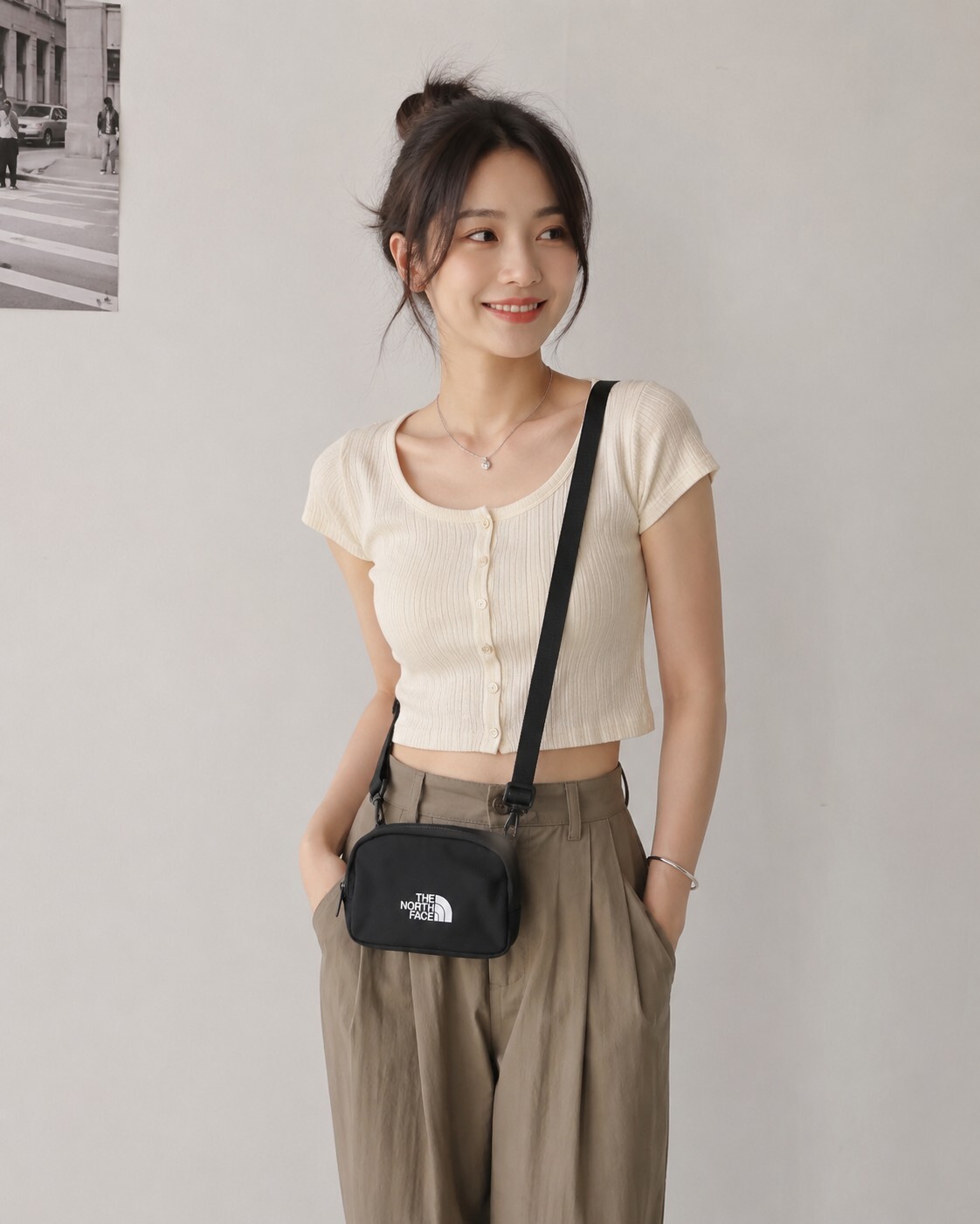 【現貨】The North Face MULTI CROSS BAG MINI 側背包 腰包 兩用