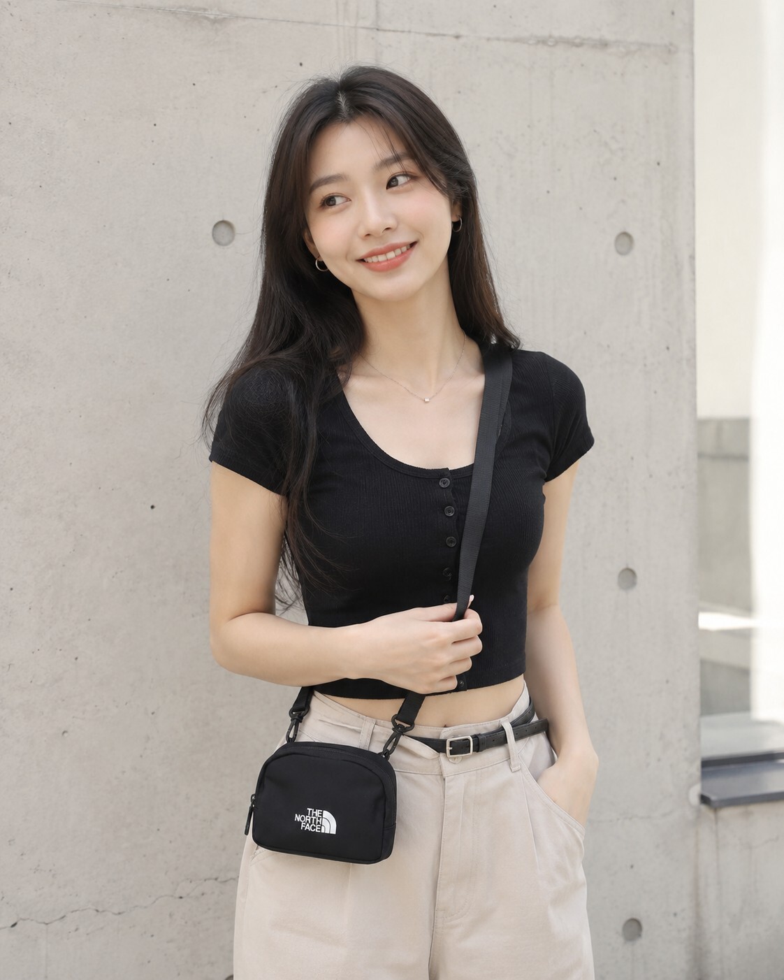 【現貨】The North Face MULTI CROSS BAG MINI 側背包 腰包 兩用