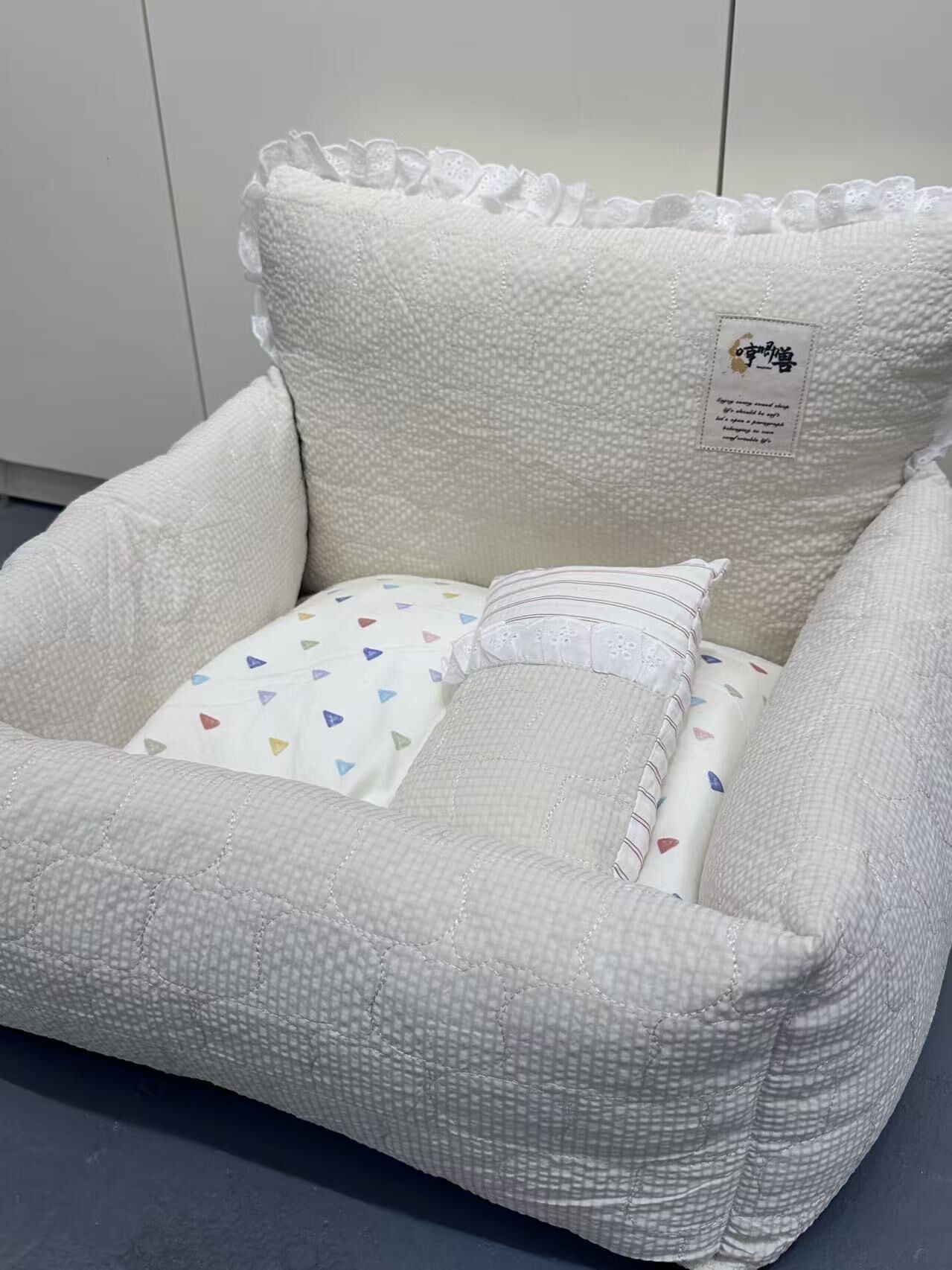 哼唧兽 小熊宠物沙发（52*46*38*25）