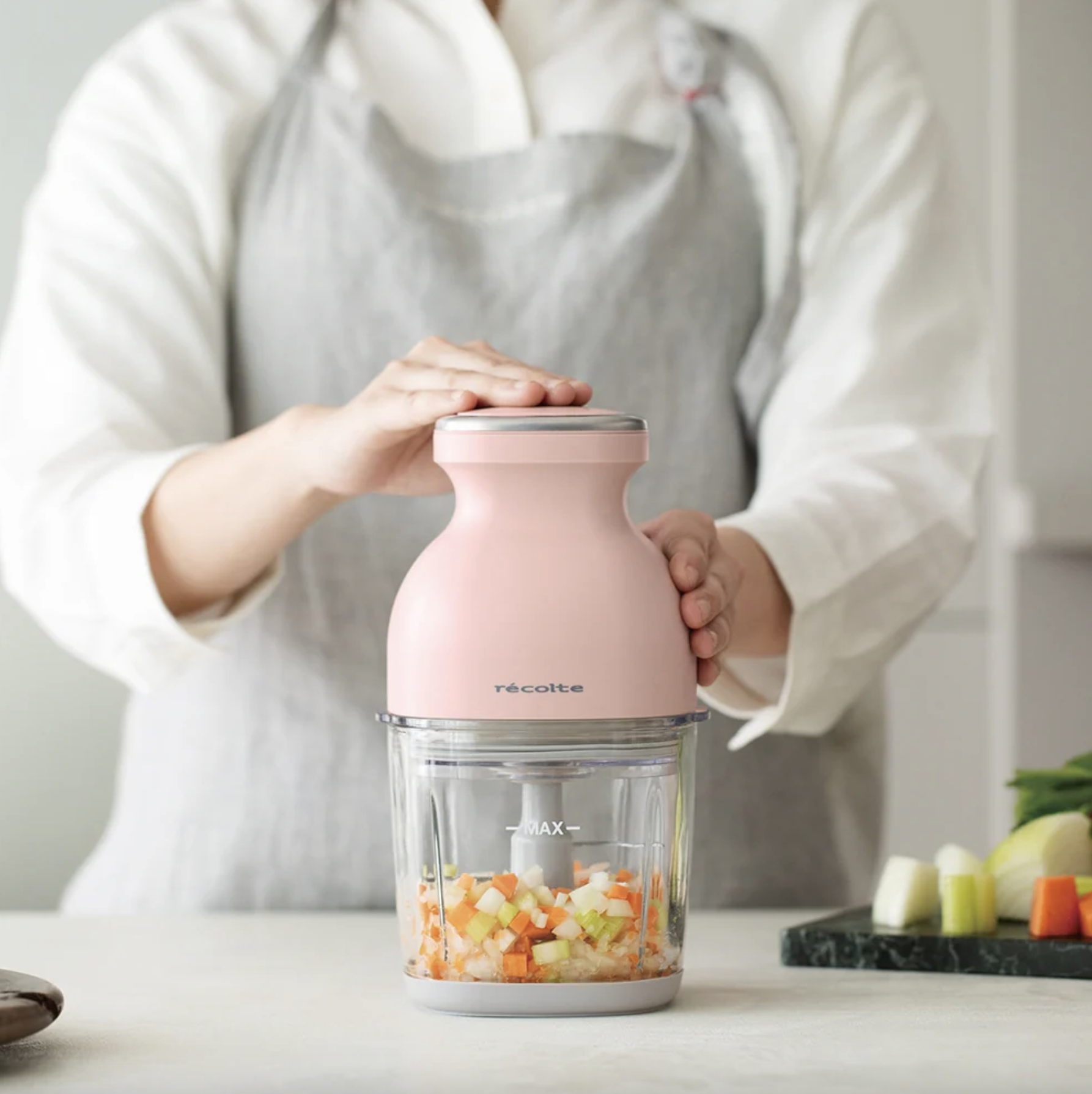 【recolte】Cordless Bonne 無線萬用調理機 4色
