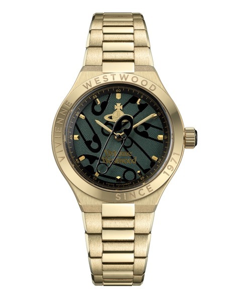 VV345GRGD 西太后 Vivienne Westwood Berwick 37mm 綠色錶盤 女裝 手錶 (香港行貨)