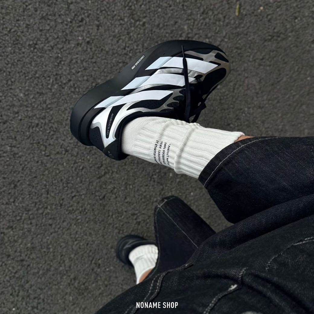 ADIDAS ADIZERO EVO SL EXO 科技感 厚底 運動鞋 黑銀灰 (男/女同款)