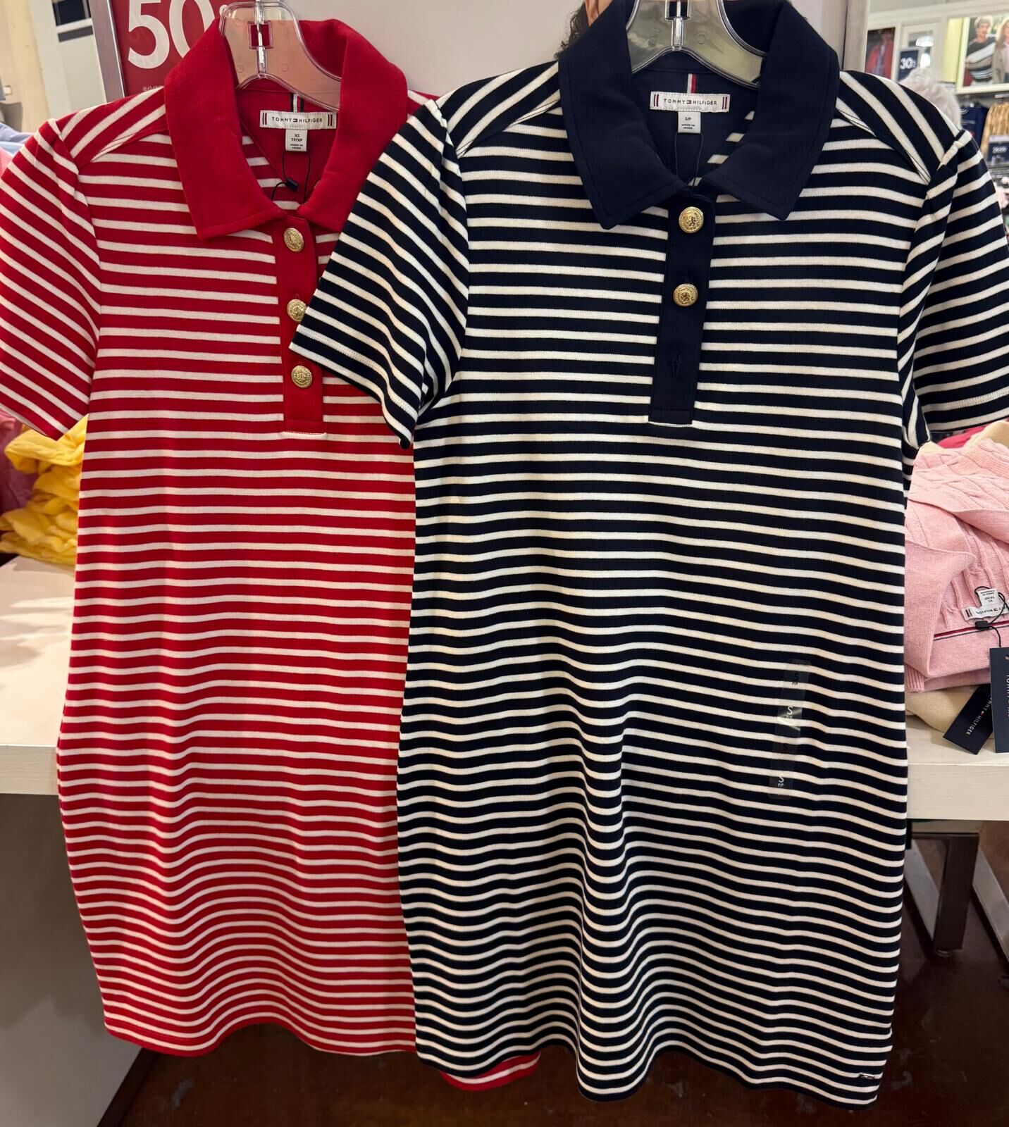 Tommy Hilfiger 橫間金鈕 Polo OP F17