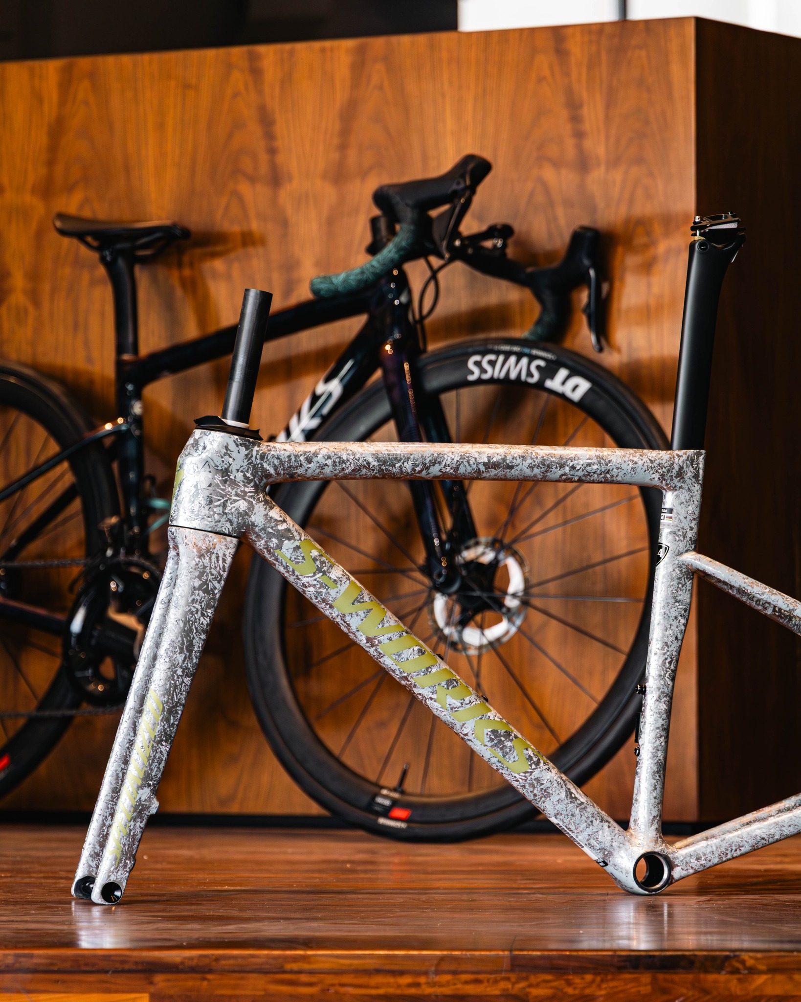 【SPECIALIZED】 公路車架25 SW TARMAC SL8 DISC 雪花銀