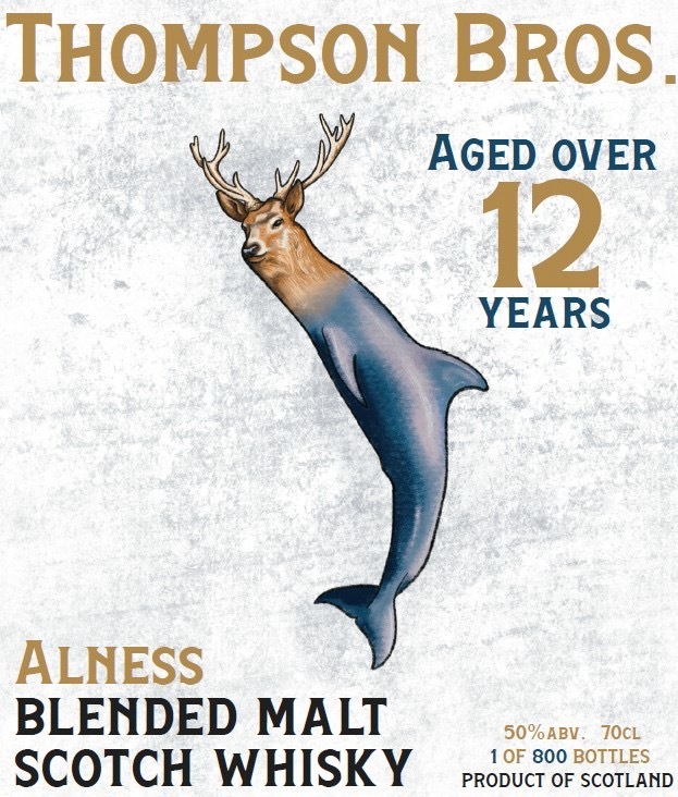 Alness (Peated Dalmore + Teaninich) 12YO 50% Thompson Bros.