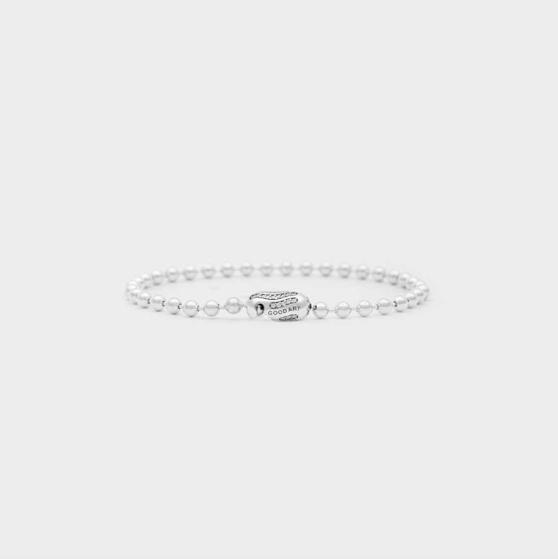 POPLOCK BRACELET - WHITE DIAMOND PAVÉ - A