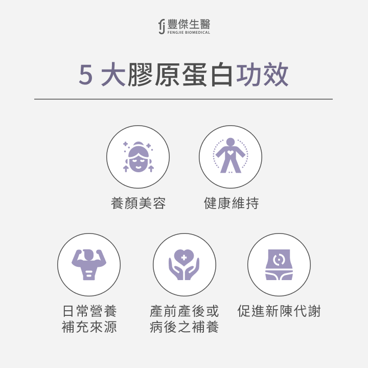 5 大膠原蛋白功效