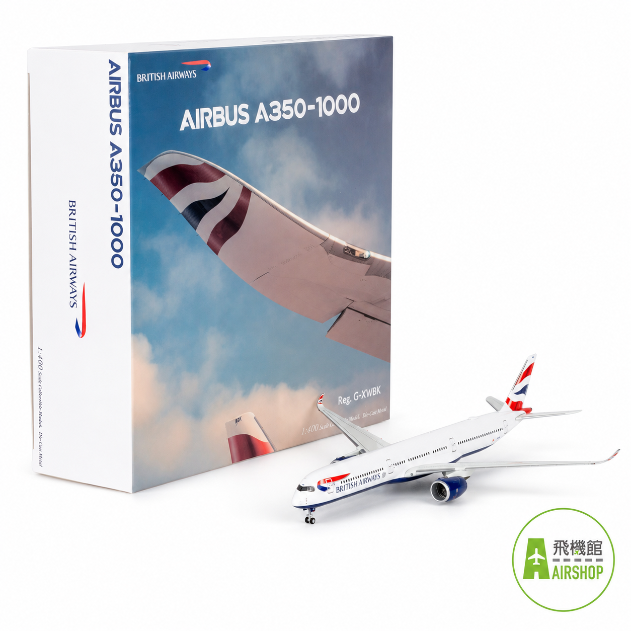 NG model 1/400 英國航空 A350-1000 G-XWBK 標準塗裝
