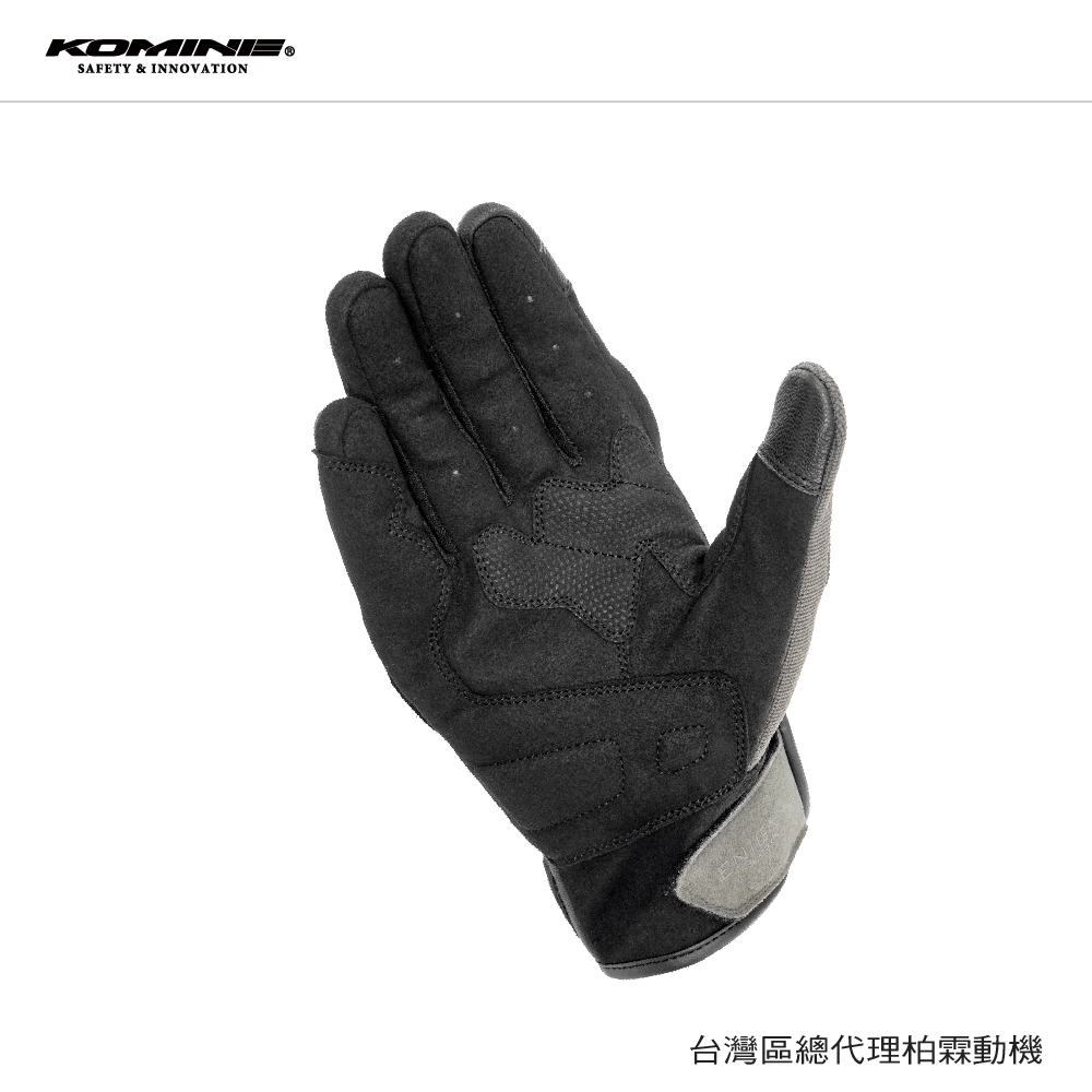 【KOMINE】EN-006 Motorcycle Summer Breathable Mesh Riding Gloves Touchscreen Compatible