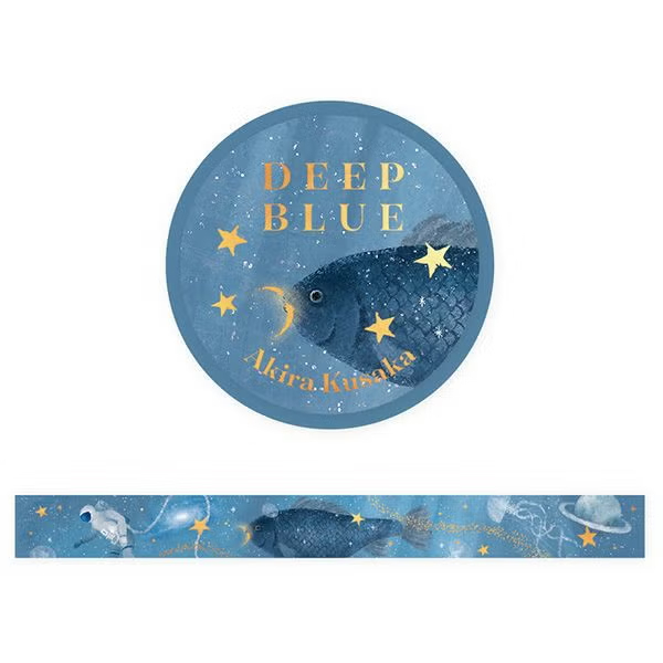 燙金紙膠帶 | 日下明・DEEP BLUE | 表現社 日本