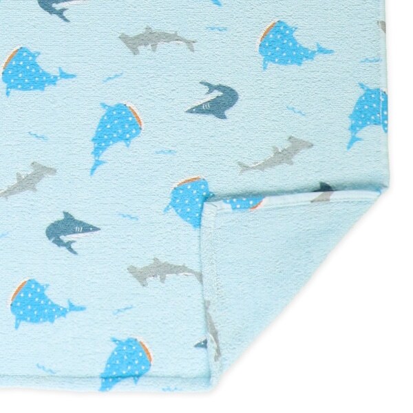 【Nishimatsuya】Super Soft Non-Twist Cotton Towel Blanket - Shark