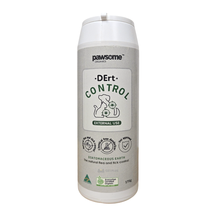 PAWSOME Organics - DErt Control 矽藻土粉 175g