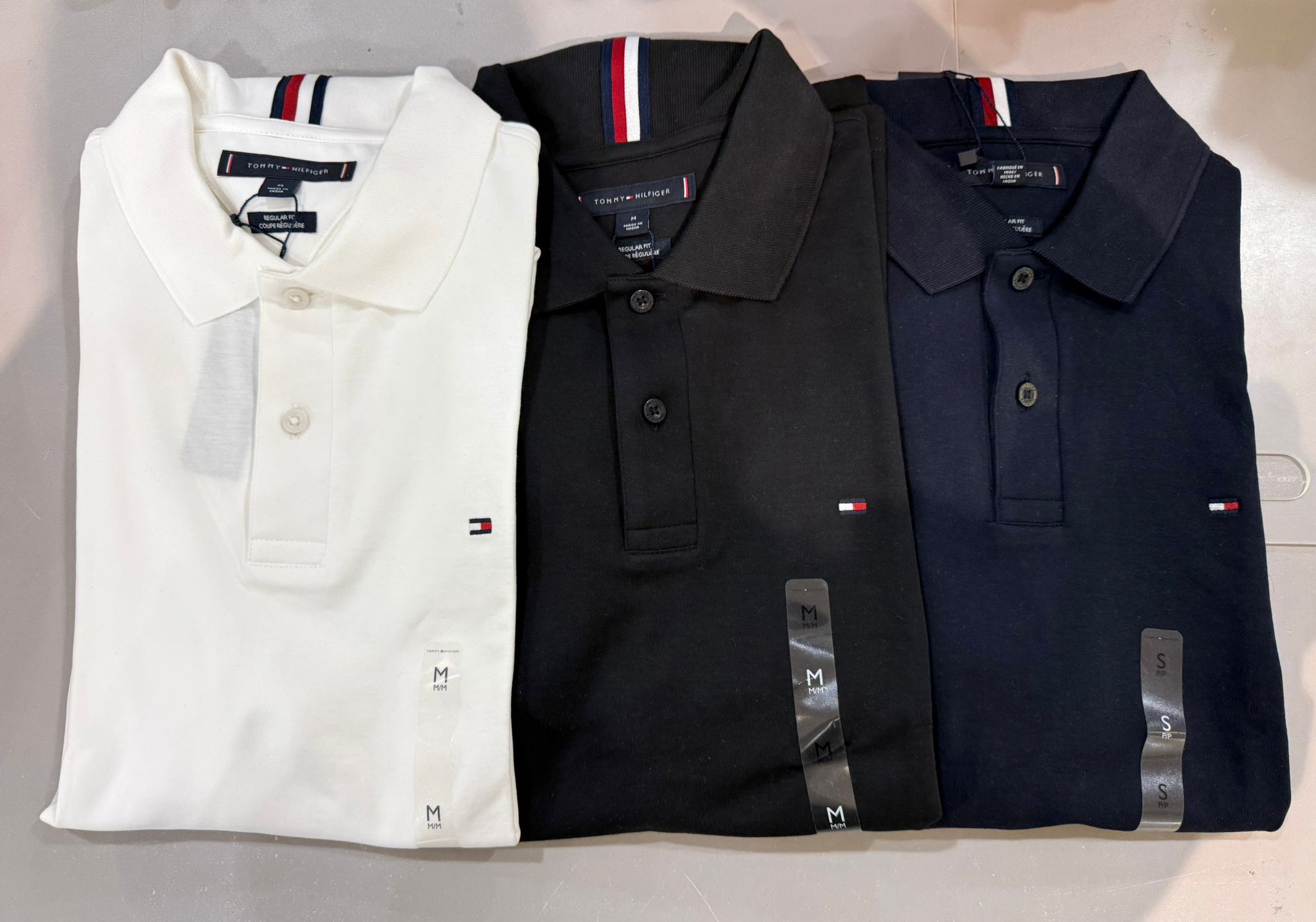 Tommy Hilfiger 男裝淨色純綿 Polo (素色系) M10