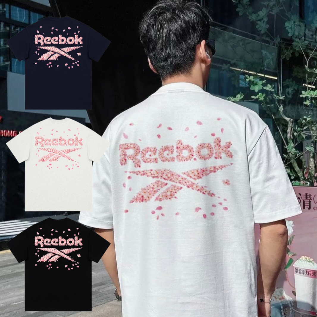 『預購商品』Reebok 櫻花字母LOGO 寬鬆短踢 26SRMG03W