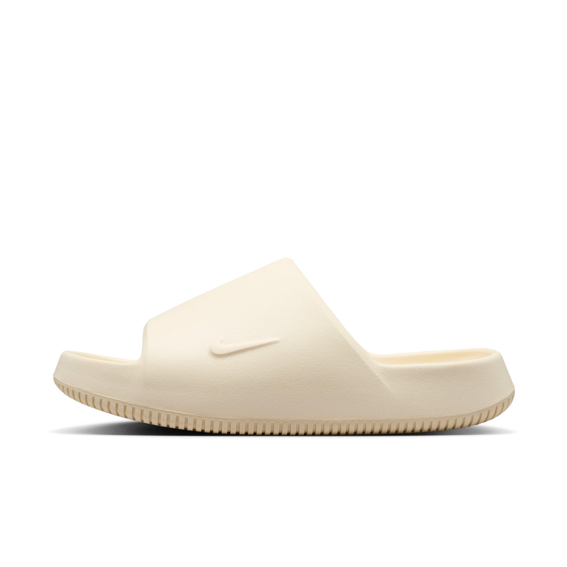 男鞋 NIKE CALM SLIDE 2.0 椰奶白 柔軟 休閒 橡膠外底 防水 拖鞋【IB0183-101】