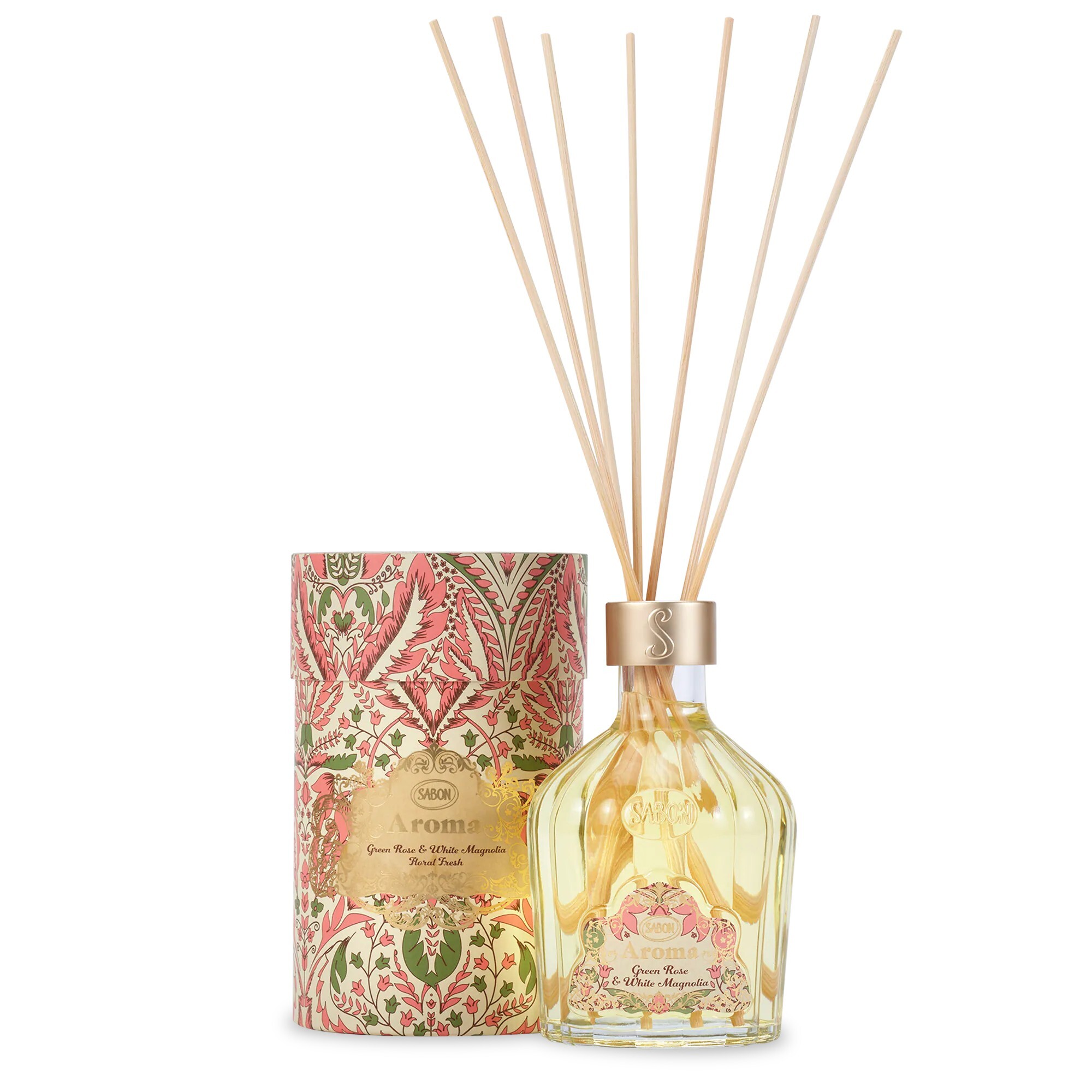 Sabon 翠綠玫瑰與蘭花家居香薰 245毫升