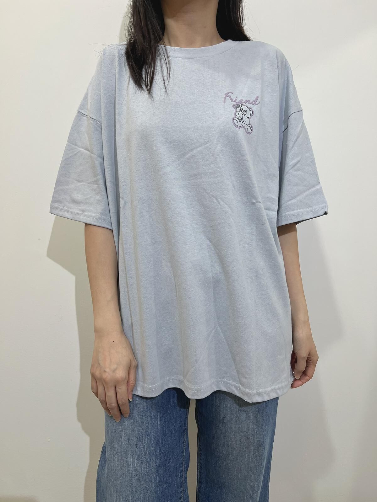 ODO 熊兔印花T卹